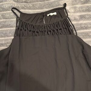 Maurices Gray Sleeveless Blouse